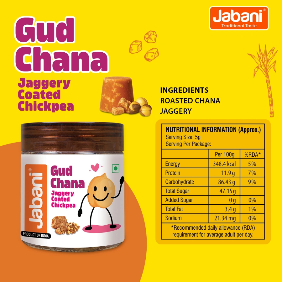 Gur Chana Bites - Jaggery-Coated Chickpeas - Image 8